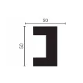 Молдинг стеновой DD613 Decor-Dizayn