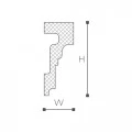 WL4 молдинг Wallstyl NMC 100х40х2000 мм
