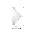 WL1 молдинг Wallstyl NMC 40х20х2000 мм