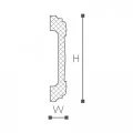 WL5 молдинг Wallstyl NMC 85х15х2000 мм