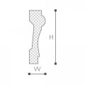 WL6 молдинг Wallstyl NMC 75х20х2000 мм