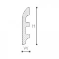 FL5 плинтус Wallstyl NMC 100х20х2000 мм от Euro-Lepnina.com FL5 плинтус Wallstyl NMC 100х20х2000 мм