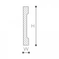 FD2 плинтус Wallstyl NMC 110х15х2000 мм