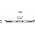 Розетка потолочная R77 Orac Decor