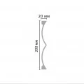 Стеновая панель DECOMASTER D322 ДМ (200*20*2900мм)
