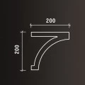карниз 4.91.001 от Euro-Lepnina.com карниз 4.91.001