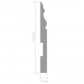 Плинтус Ultrawood арт. Base 5272 i (2000 x 160 x 15 мм.) от Euro-Lepnina.com Плинтус Ultrawood арт. Base 5272 i (2000 x 160 x 15 мм.)