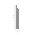 Плинтус Ultrawood арт. Base 0024 i (2000 х 111 х 15 мм) от Euro-Lepnina.com Плинтус Ultrawood арт. Base 0024 i (2000 х 111 х 15 мм)