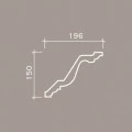 Карниз 1.50.134 Европласт от Euro-Lepnina.com Карниз 1.50.134 Европласт