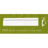 Плинтус из полиуретана AX122 Artflex
