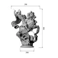 Статуя Георгий Победоносец ST-013 Декор из стекловолокна Decorus