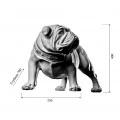 Статуя Английский бульдог ST-012 Декор из стекловолокна Decorus