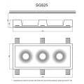 Гипсовый светильник SGS25 от Euro-Lepnina.com Гипсовый светильник SGS25