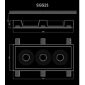 Гипсовый светильник SGS25 от Euro-Lepnina.com Гипсовый светильник SGS25