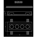 Гипсовый светильник SGS30 от Euro-Lepnina.com Гипсовый светильник SGS30