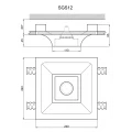 Гипсовый светильник SGS12 от Euro-Lepnina.com Гипсовый светильник SGS12