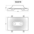 Гипсовый светильник SGS18