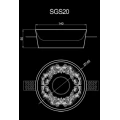 Гипсовый светильник SGS20