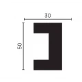 Молдинг стеновой 613-94 Decor-Dizayn