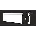 Плинтус Гибкое изделие DD701F Decor-Dizayn от Euro-Lepnina.com Плинтус Гибкое изделие DD701F Decor-Dizayn