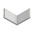 Плинтус Ultrawood арт. Base 0001 i (2000 x 83 x 12 мм.)