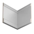 Плинтус Ultrawood арт. Base 5800 i (2000 x 230 x 20 мм.)