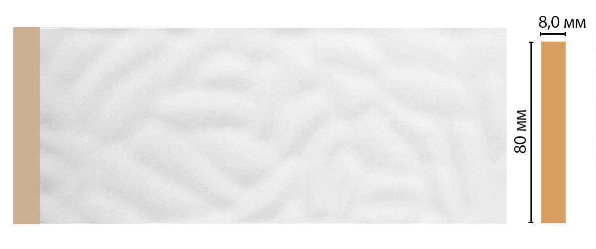 Молдинг DECOMASTER D039-114 ШК/32 (80*8*2400 мм) Молдинг DECOMASTER D039-114 ШК/32 (80*8*2400 мм)