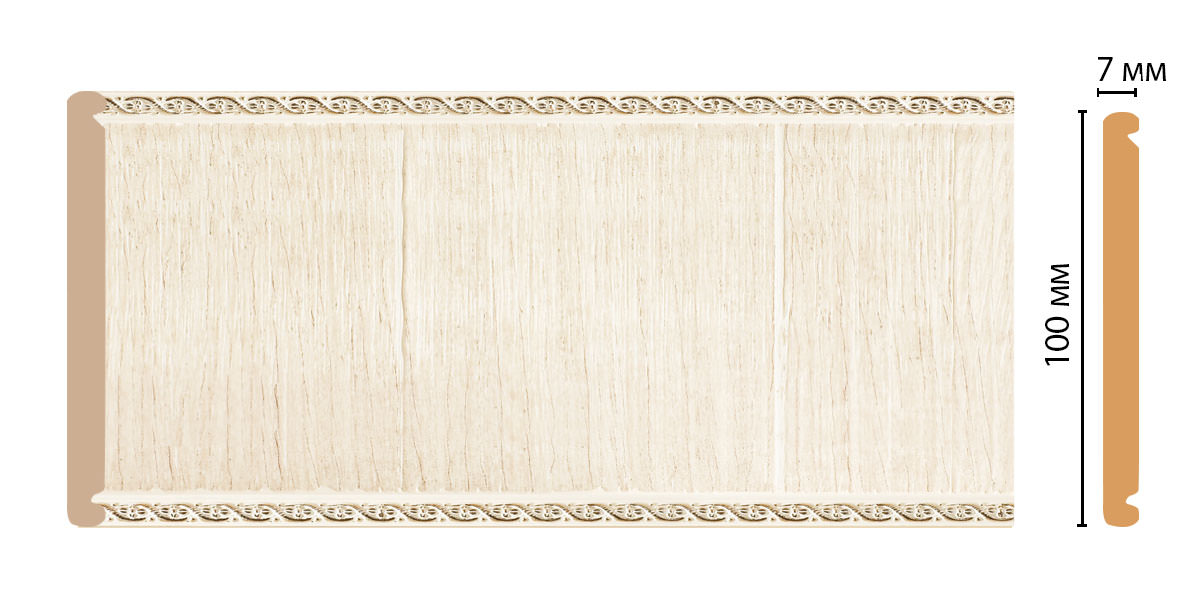 Декоративная панель DECOMASTER C10-6 (100*7*2400мм) Декоративная панель DECOMASTER C10-6 (100*7*2400мм)