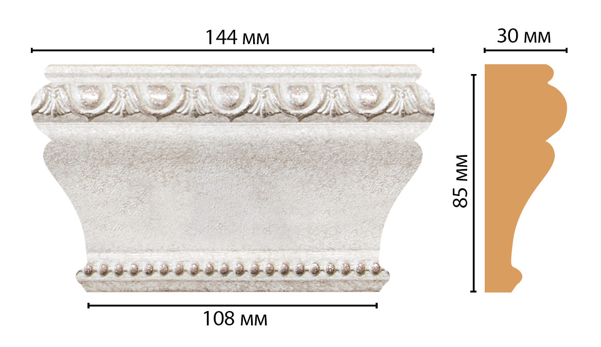 Капитель DECOMASTER D202-19D (144*85*30мм) Капитель DECOMASTER D202-19D (144*85*30мм)