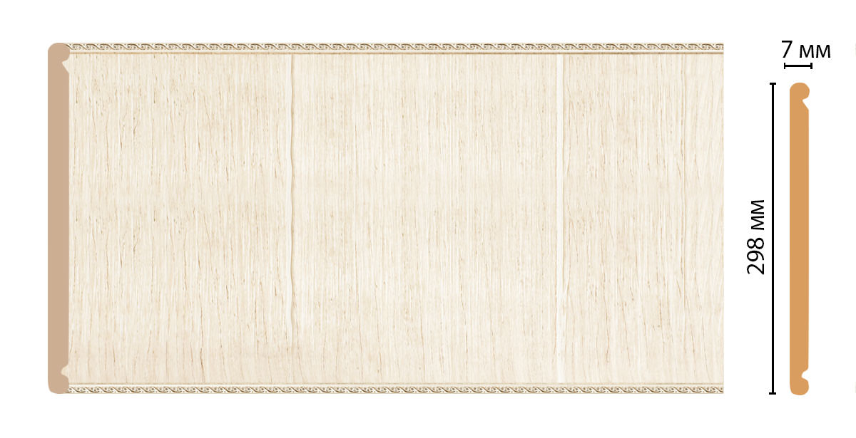 Декоративная панель DECOMASTER C30-6 (298*7*2400мм) Декоративная панель DECOMASTER C30-6 (298*7*2400мм)